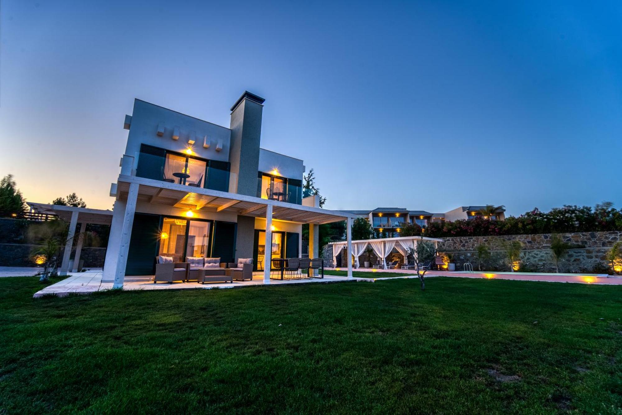 Heliophos Villa Aelia Kiotari Buitenkant foto